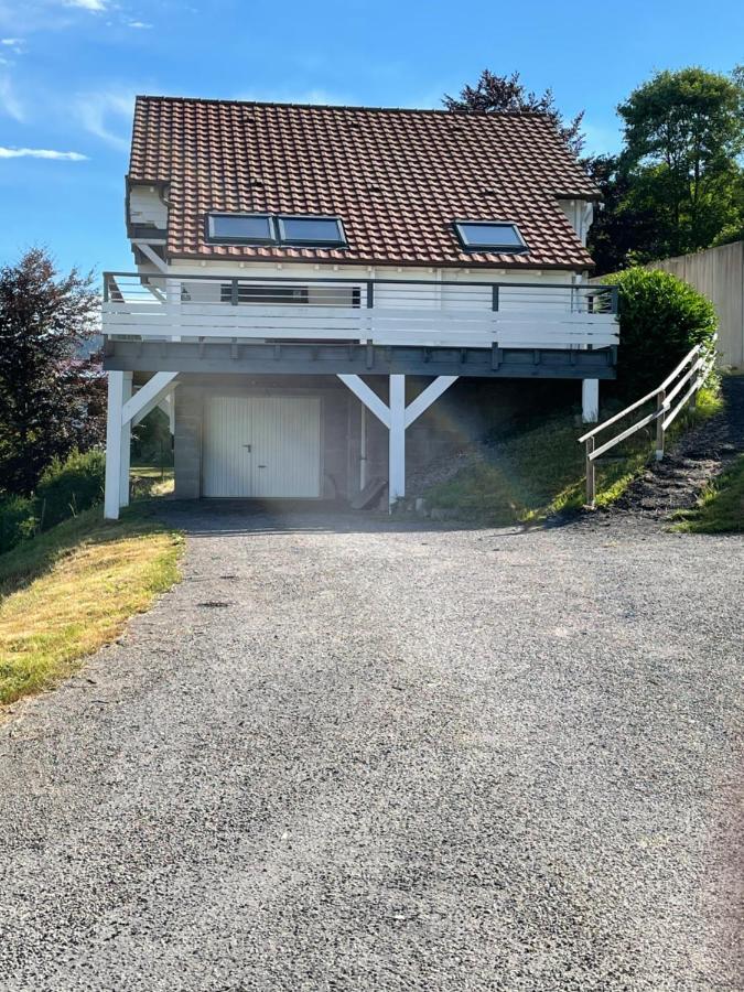 Le Chalet Blanc De Gerardmer Avec Spa Exterior photo