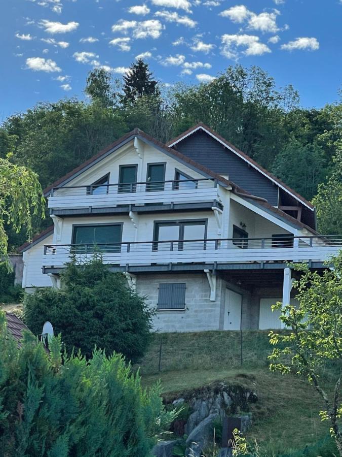Le Chalet Blanc De Gerardmer Avec Spa Exterior photo