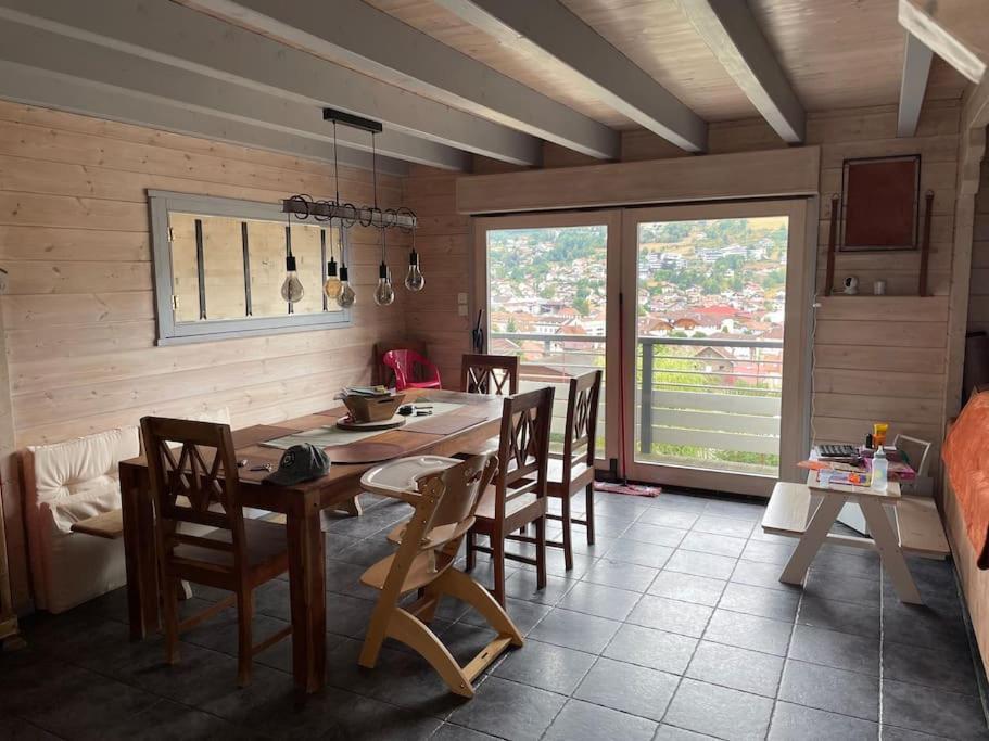 Le Chalet Blanc De Gerardmer Avec Spa Exterior photo